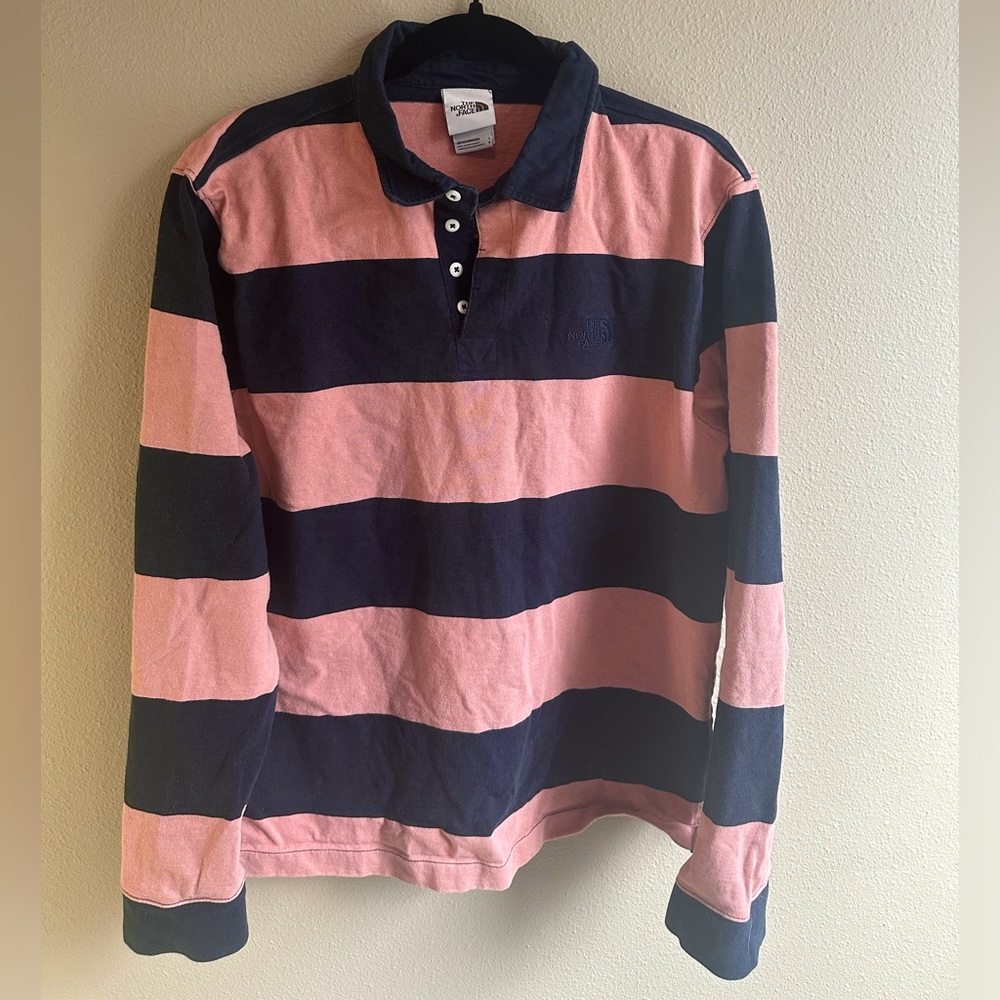 The North Face long sleeve football shirt size large